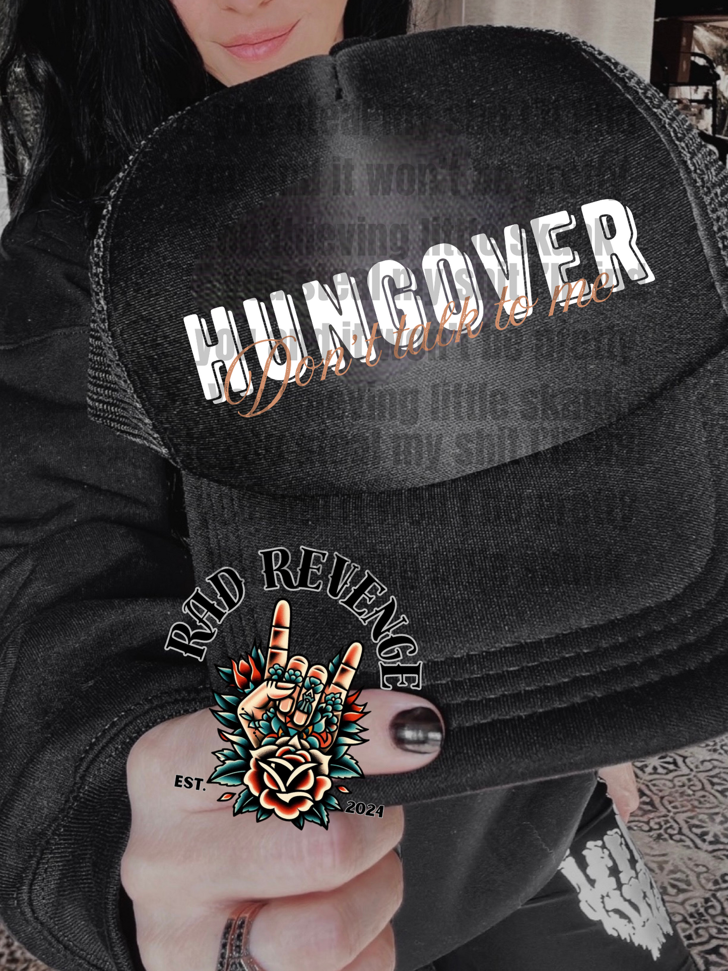 Hungover PNG