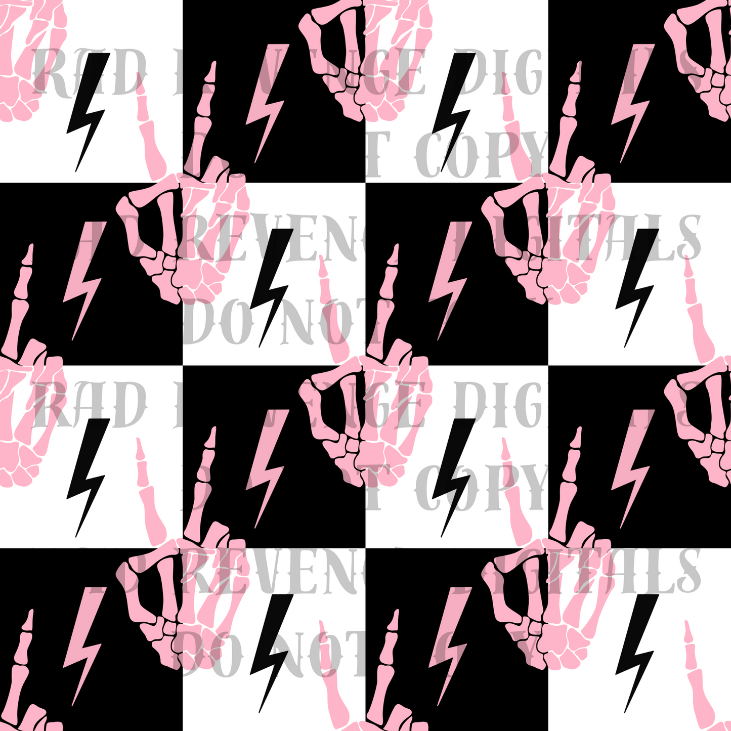 Bad 2 the bone birthday set (PNG and Seamless)