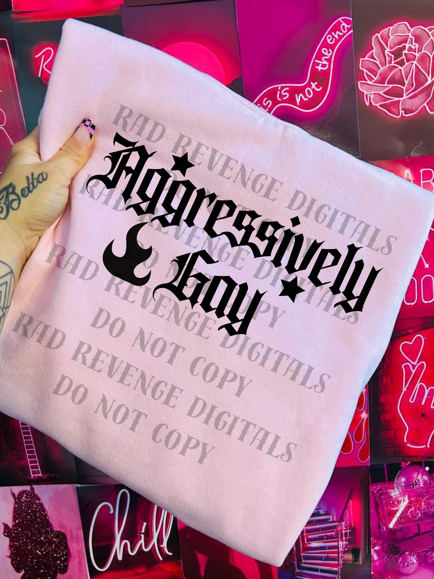 Aggressively Gay PNG
